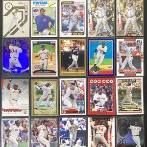 David Ortiz Lot (40) 1999-2020 - Boston Red Sox - Hall of Fame! (MISC8)
